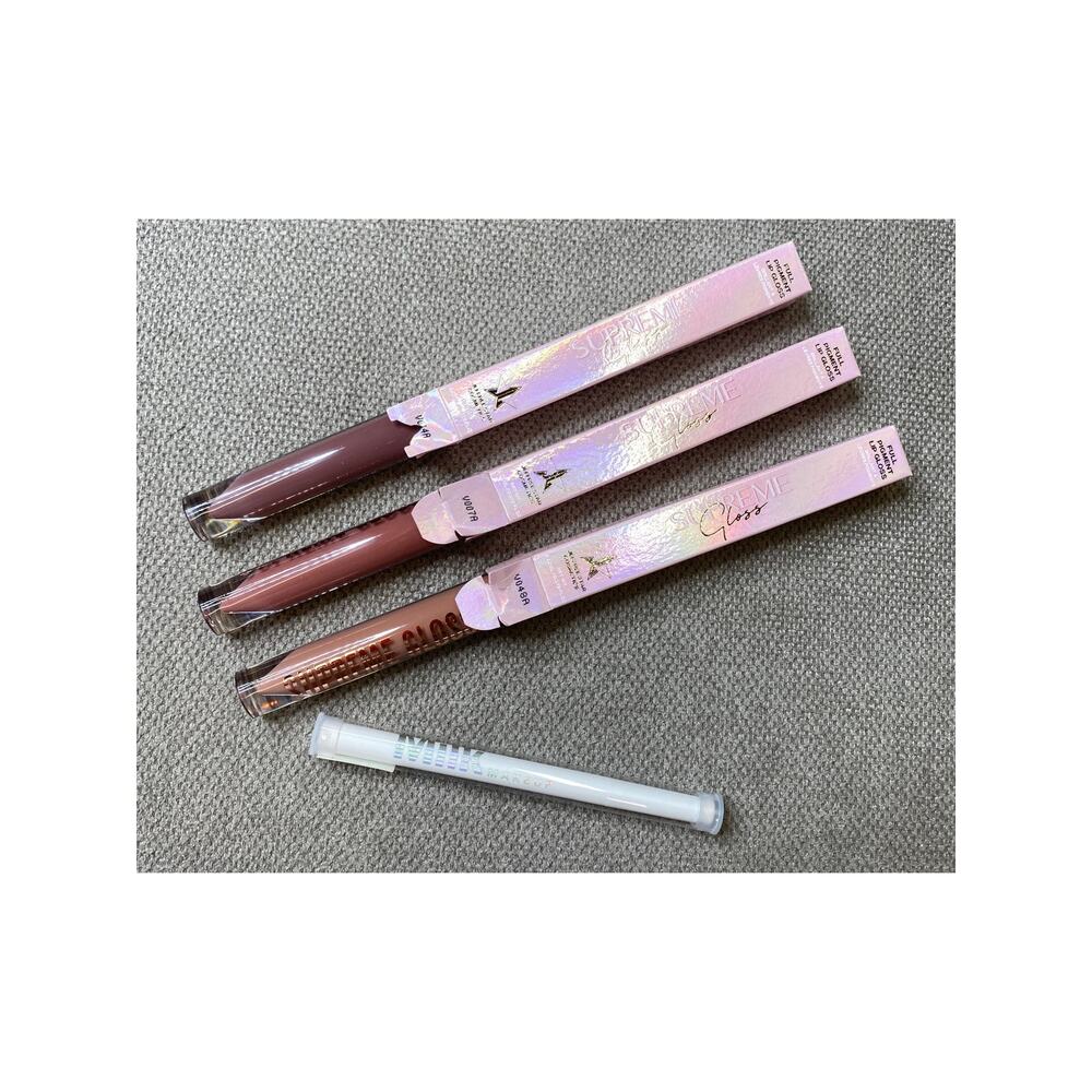 Jeffree Star Supreme Gloss Set, tea bag, mannequin, gemini, NWB, nudes